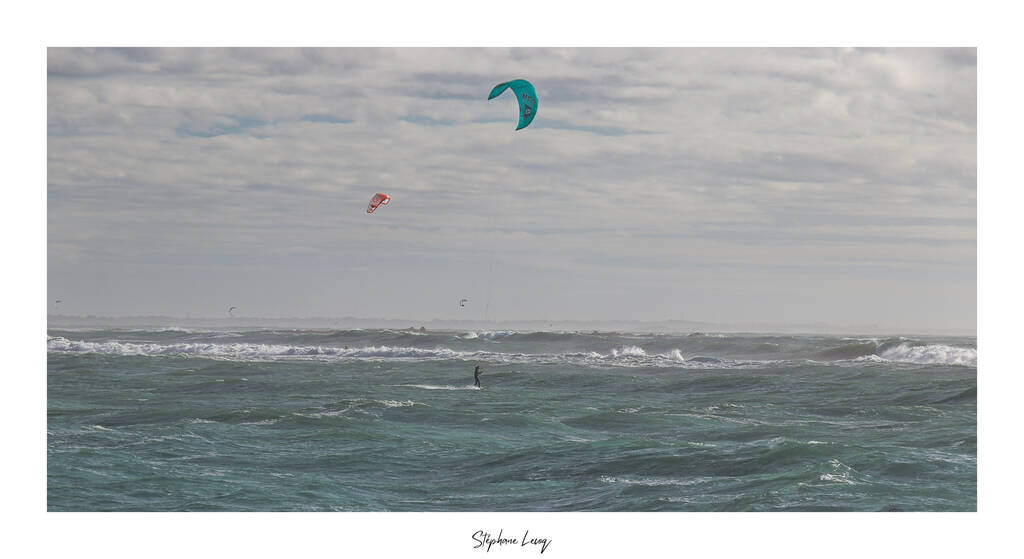 Quand ça souffle sur la barre d'Etel - photographie Stéphane Lecoq