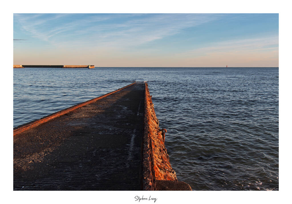 Cale de mise à l'eau abandonnée au Guilvinec - photographie Stéphane Lecoq