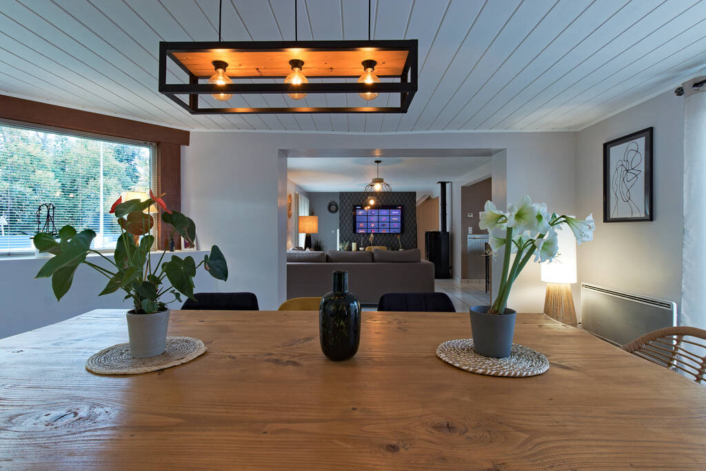 intérieur maison ancienne volumes lumineux Erdeven