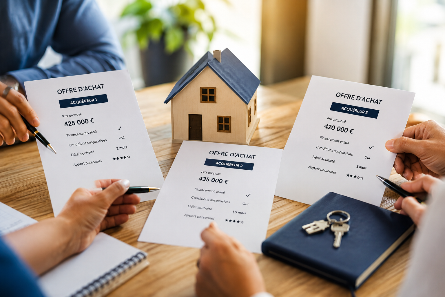 Offres d’achat multiples : comment choisir la bonne ?