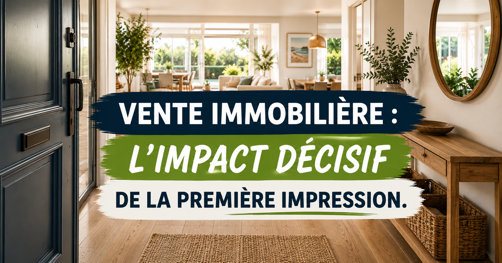 L'importance du premier regard en immobilier : Réussir la vente