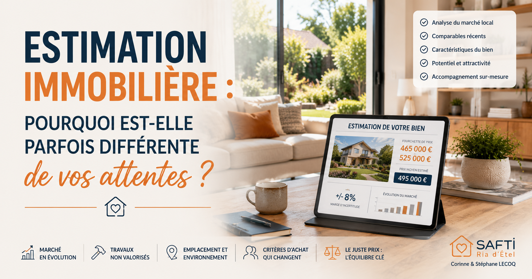 Pourquoi une estimation immobilière est-elle parfois inférieure à vos attentes ? Prix du marché, travaux, critères d'achat : découvrez les clés.