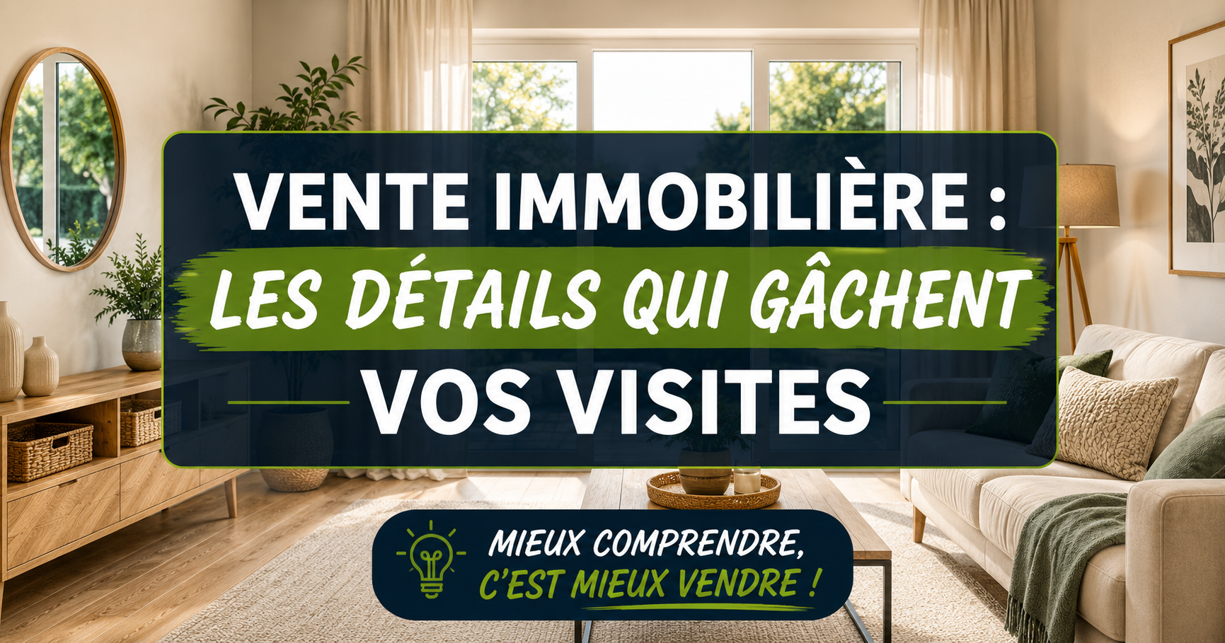 Vente immobilière : ces détails invisibles pour le vendeur qui font fuir les acheteurs