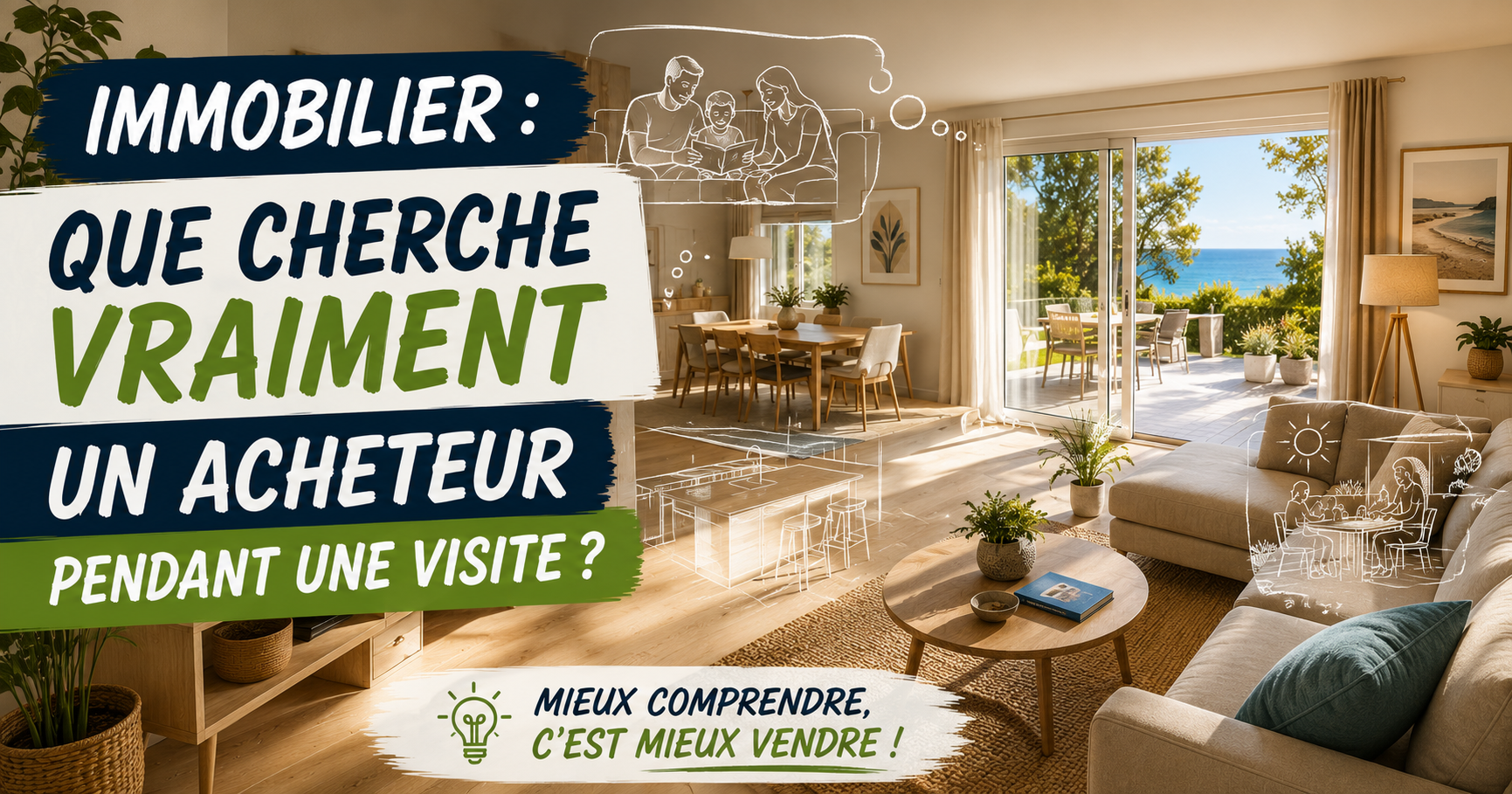 Ce qu&rsquo;un acheteur imagine vraiment pendant une visite immobilière